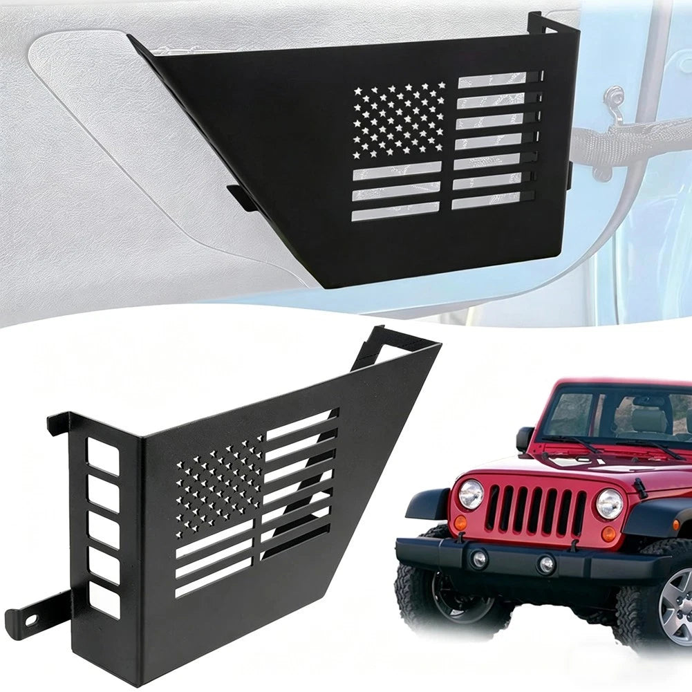 Front Door Insert Storage Box for Jeep Wrangler JK JKU (2007–2018)