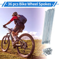 Bicycle Spokes Nipple Replacement Set 12G 210mm for Universal (All Makes)