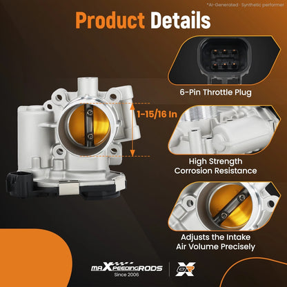 Throttle Body for Chevrolet Sonic 1.4L (2012–2018) TB1217