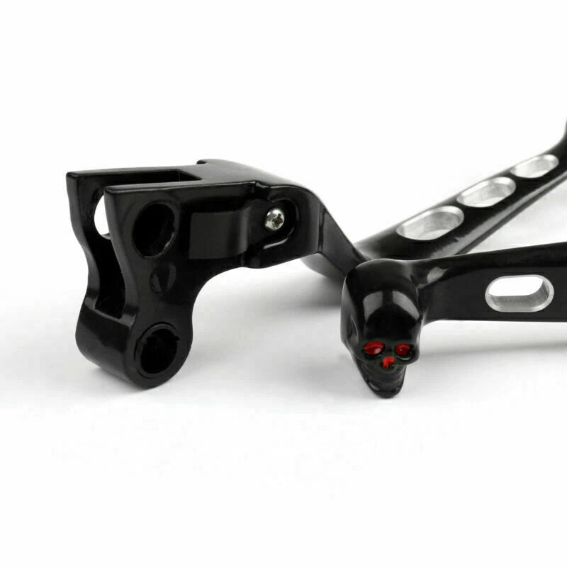 CNC Cut Brake Clutch Levers for Harley Softail CVO Dyna Classic Road King (T9)