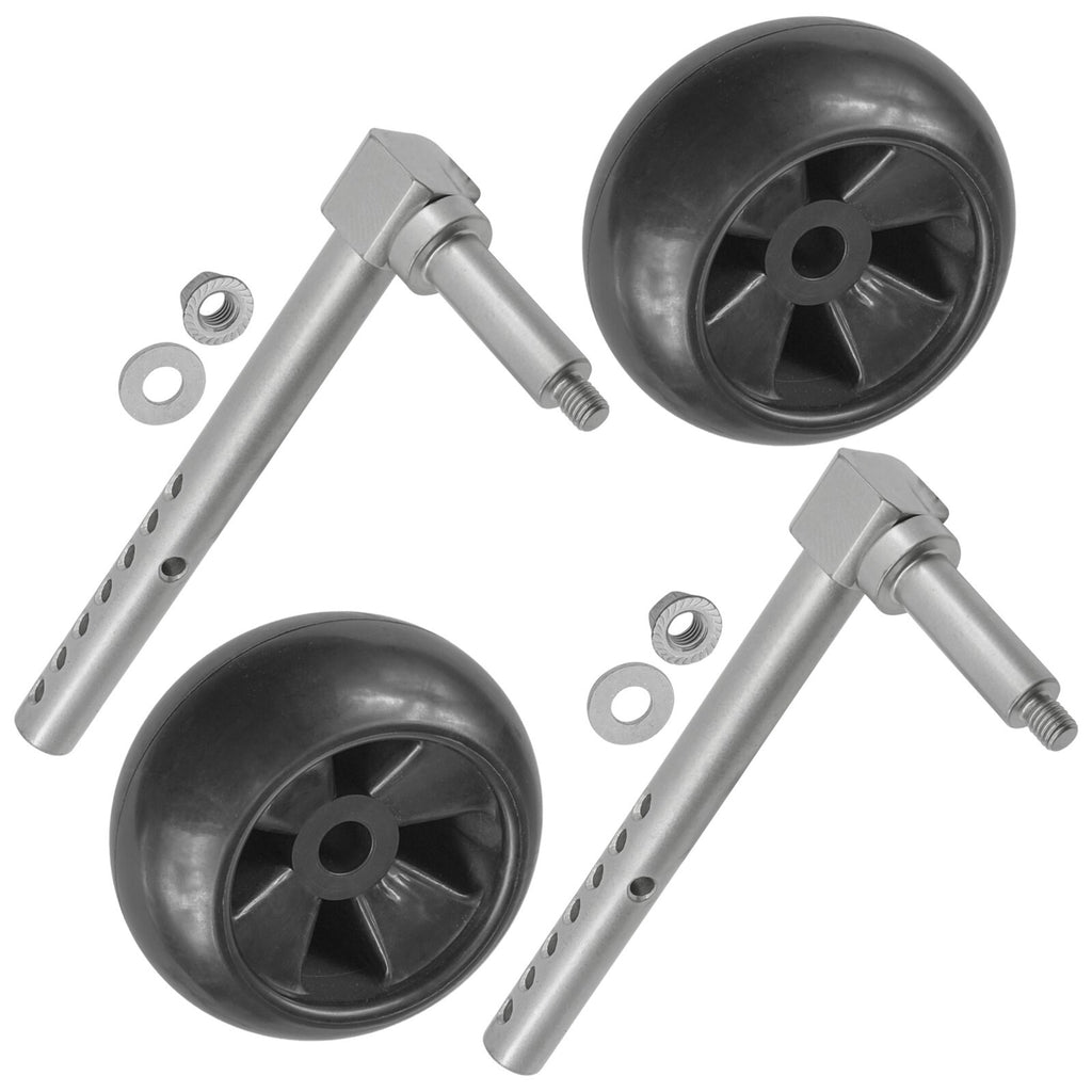 Deck Wheel with Arm Replacement for John Deere X300 X304 X320 (2000–2019)