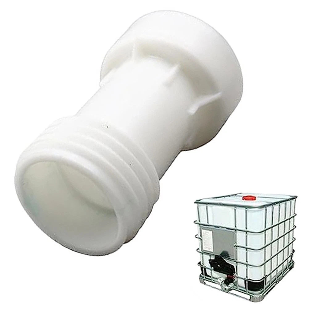 Set of 2 PE IBC Tank Extension Adapters 11cm S60 x 6 Thread
