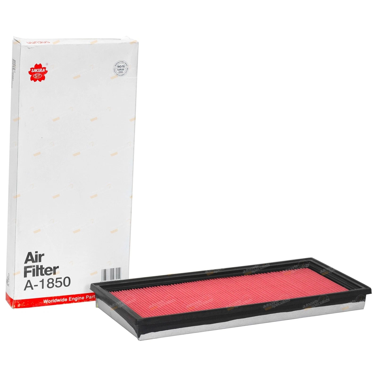 Air Filter for Sakura FA-1850, Ryco A1426 (Interchangeable)