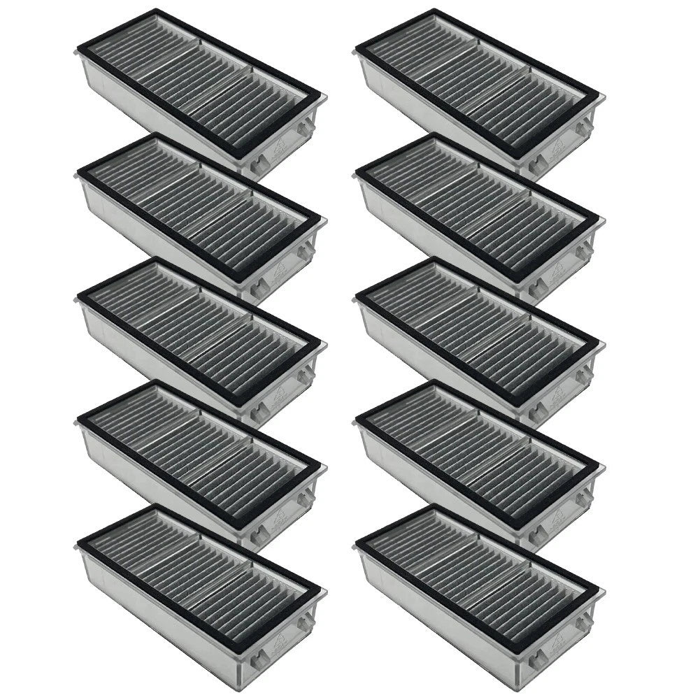 10 Washable Replacement Filters for Mova Mobius 60 Robot Vacuum
