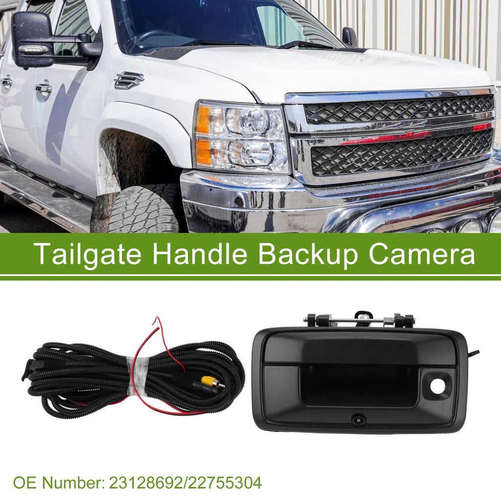 Tailgate Handle Backup Rear View Camera for Chevrolet Silverado (2019–2024)