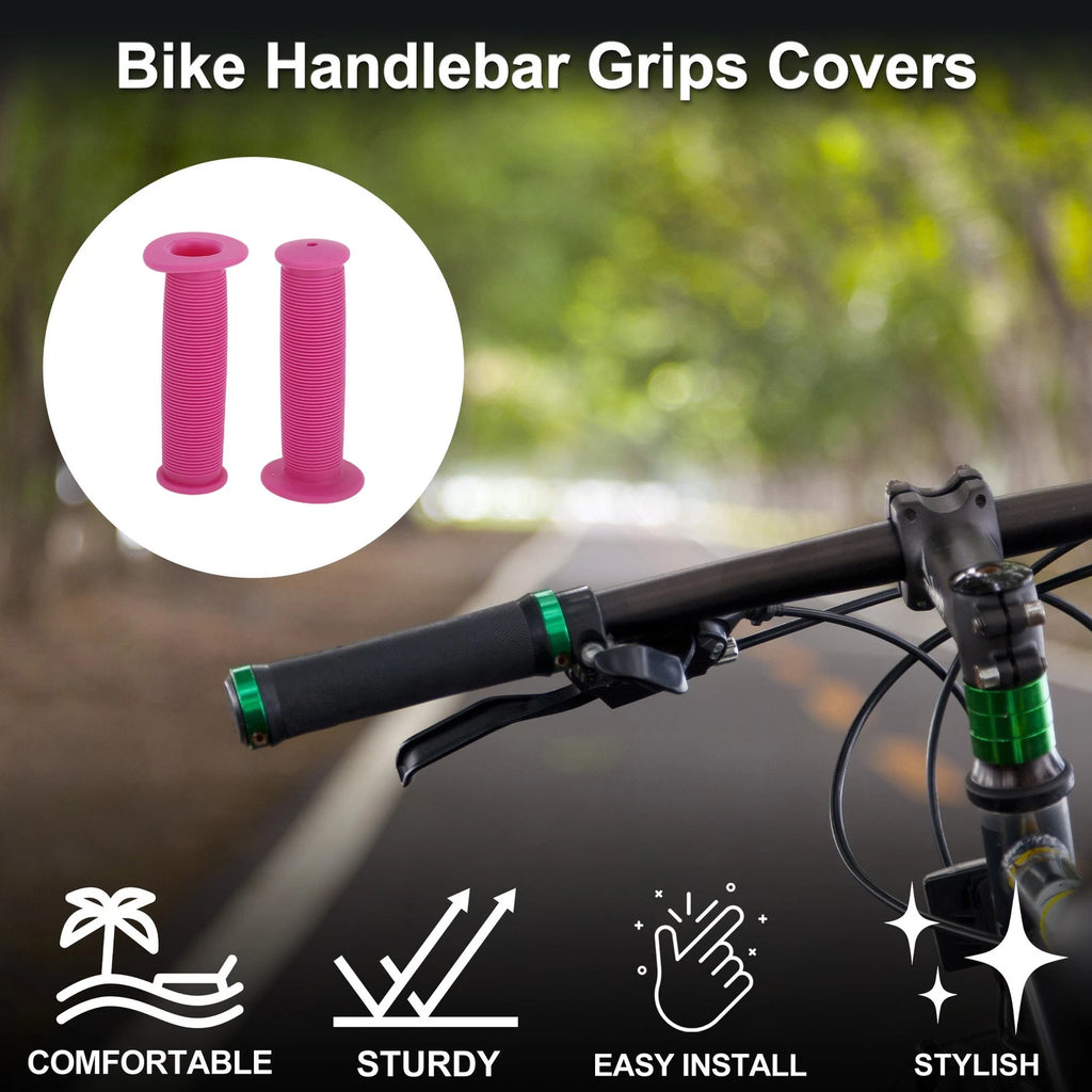 Handlebar Grips Cover Protector 110mm Non-Slip for MTB Bike (Pair) (—)