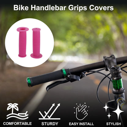 Handlebar Grips Cover Protector 110mm Non-Slip for MTB Bike (Pair) (—)