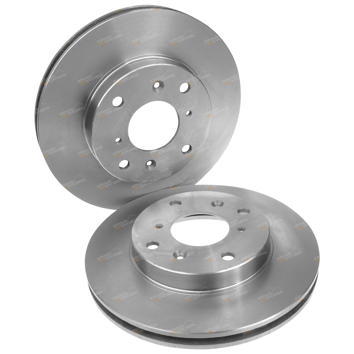 2X Front Disc Brake Rotors for Honda Prelude (1991–1996) 260mm