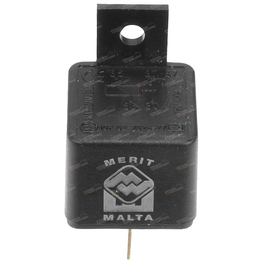 Merit Mini Relay 12V 5Pin 40A for