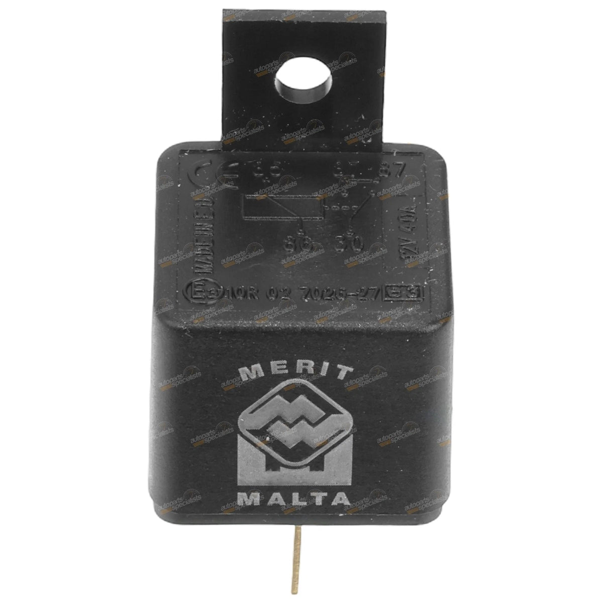 Merit Mini Relay 12V 5Pin 40A for