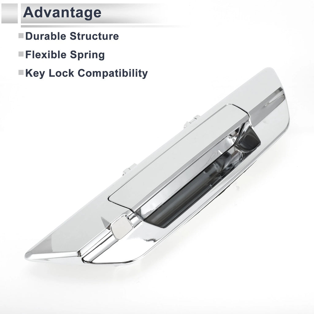 Exterior Door Tailgate Handle with Hole Replacement for Toyota (2007–2018)