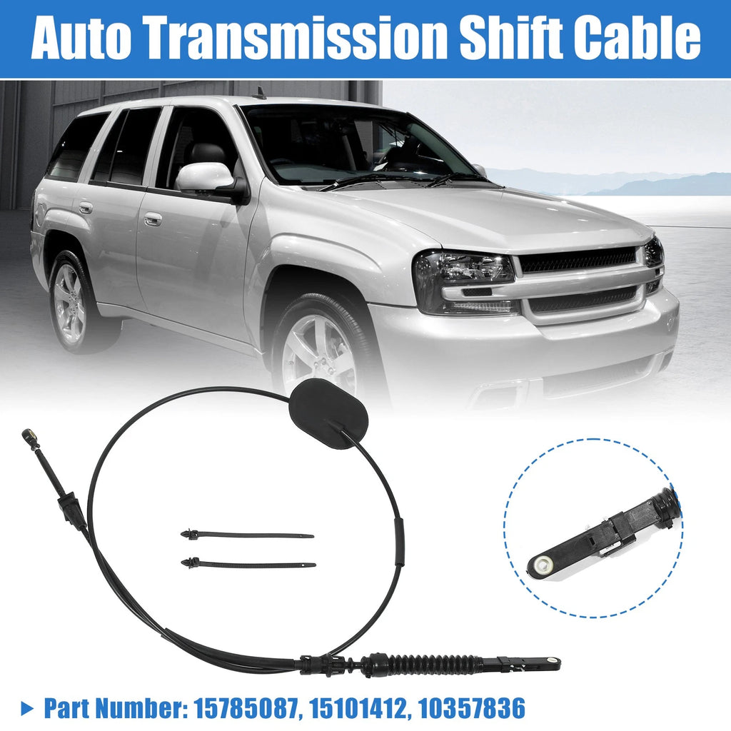 Automatic Transmission Gear Shifter Cable Replacement for Chevy GMC Buick (2000–2020)