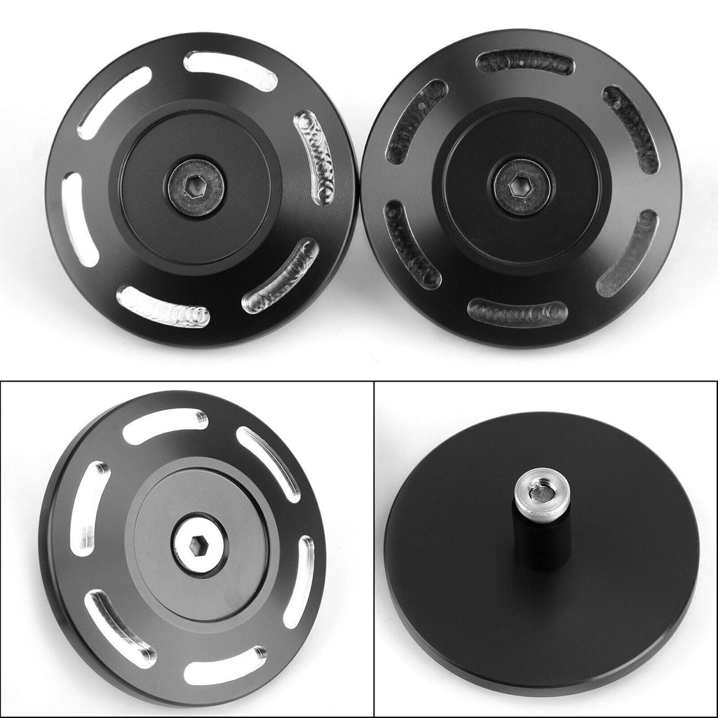 Pair CNC Aluminum Frame Plug Cap for BMW S1000XR (2015–2020)