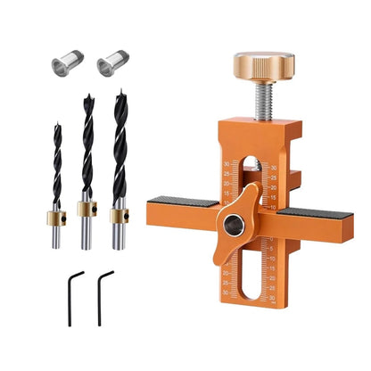 Cabinet Door Installation Tool for Most Cabinet Doors with 3 Drill