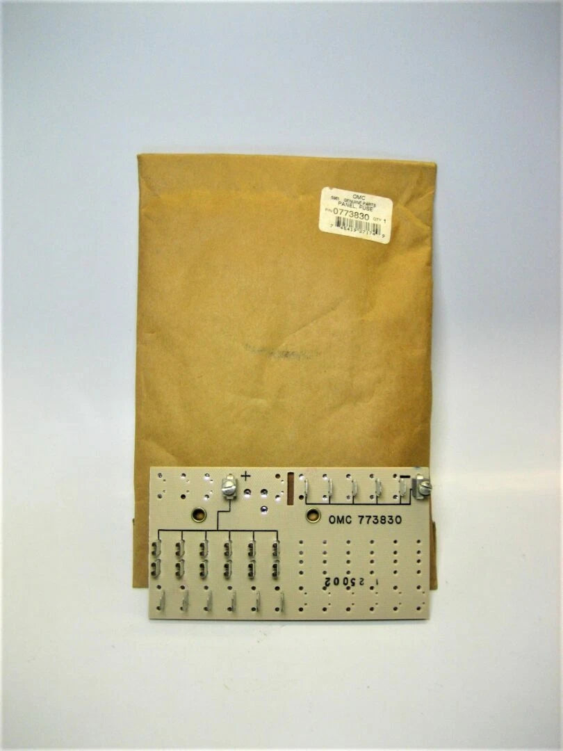 OMC Marine Sterndrive Engine Electrical Fuse Panel 0773830, 0174536