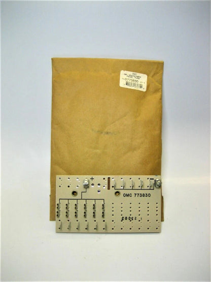 OMC Marine Sterndrive Engine Electrical Fuse Panel 0773830, 0174536