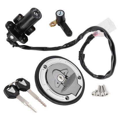 Ignition Key Switch Fuel Cap Seat Lock Set for Yamaha YZF R3 R25 (2019–2024)