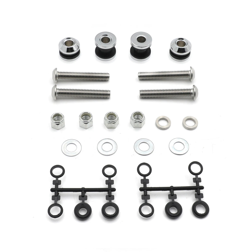 Sissy Bar Docking Hardware Kit for Harley Davidson Dyna FXDWG (2006–2008)