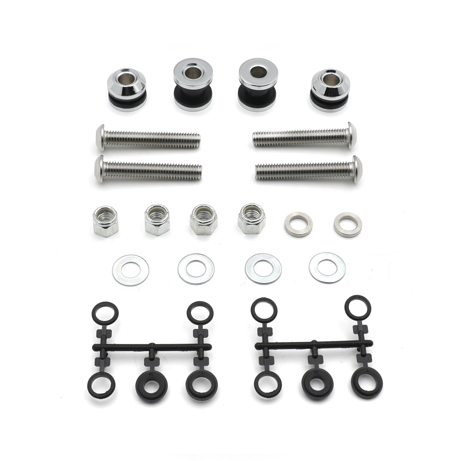 Sissy Bar Docking Hardware Kit for Harley Davidson Dyna FXDWG (2006–2008)