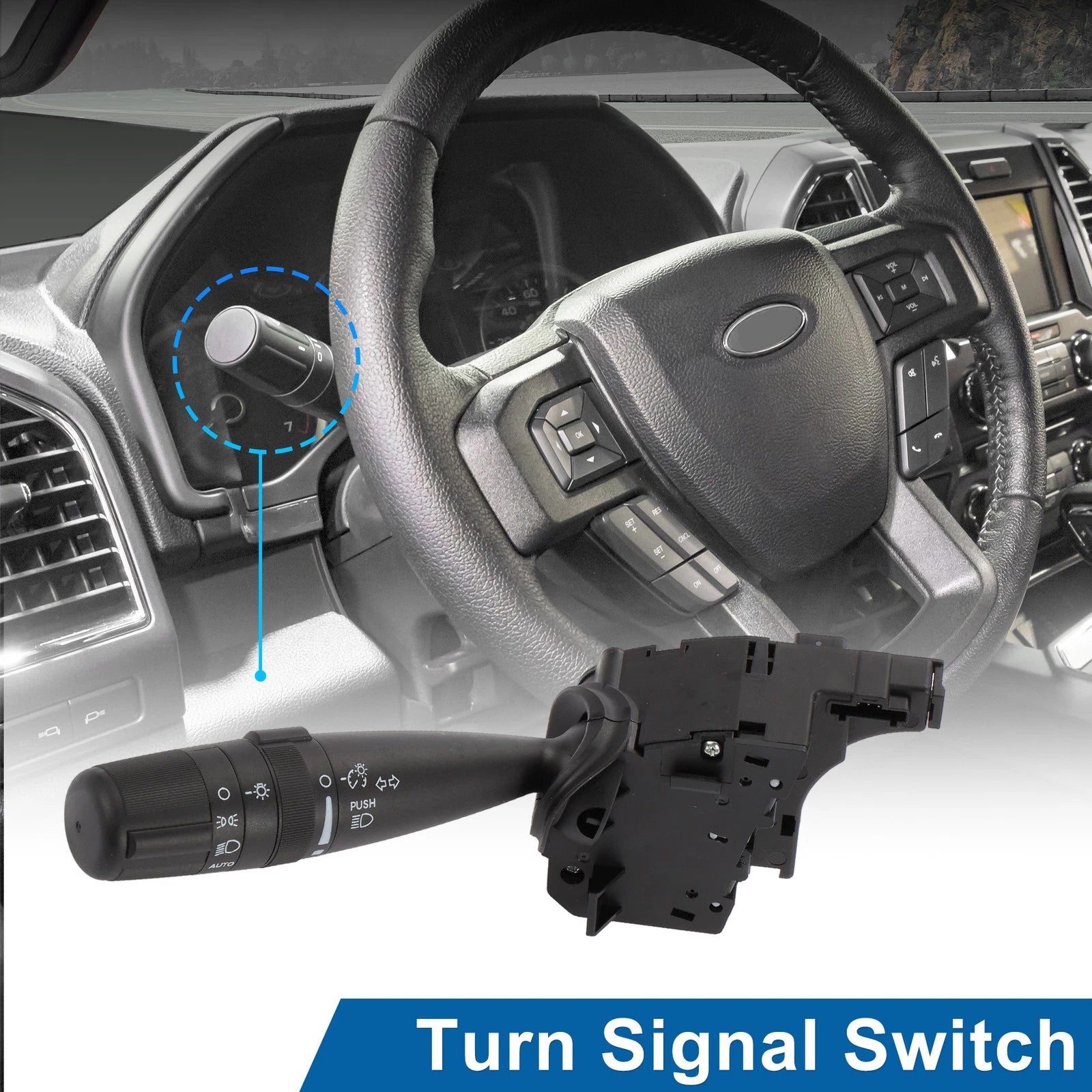 Turn Signal Switch Lever Replacement for Dodge Avenger Journey (2008–2017)