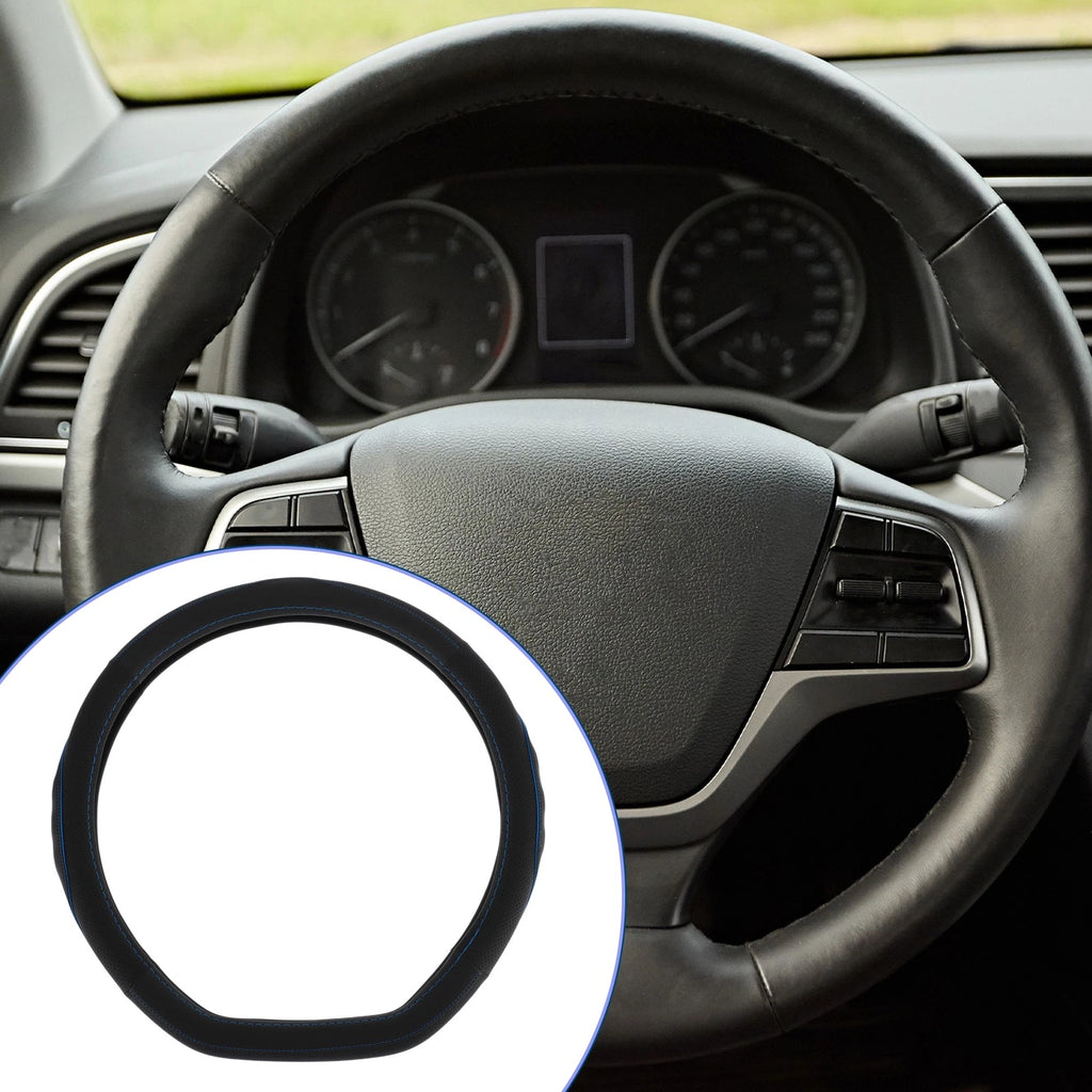 Rubber Steering Wheel Cover for Universal Fit (14.96")