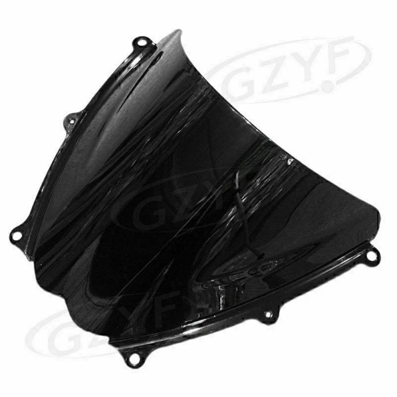 Smoke Double Bubble Windscreen Wind Shield For Suzuki 1000 GSXR1000 2007 2008