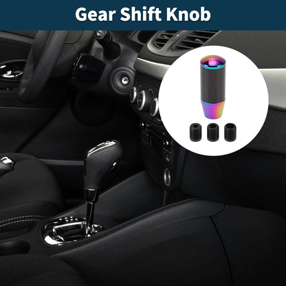 Shift Knob Set of 1 for Universal Vehicles (9cm, Aluminum Alloy, Multicolor)