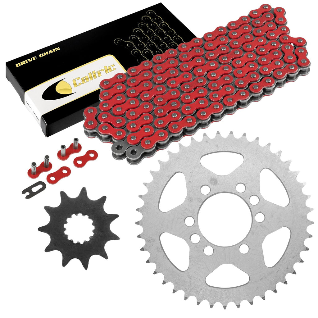 Drive Chain and Sprockets Kit Replacement for Suzuki LT230E Quadrunner 230 (1986–1993)