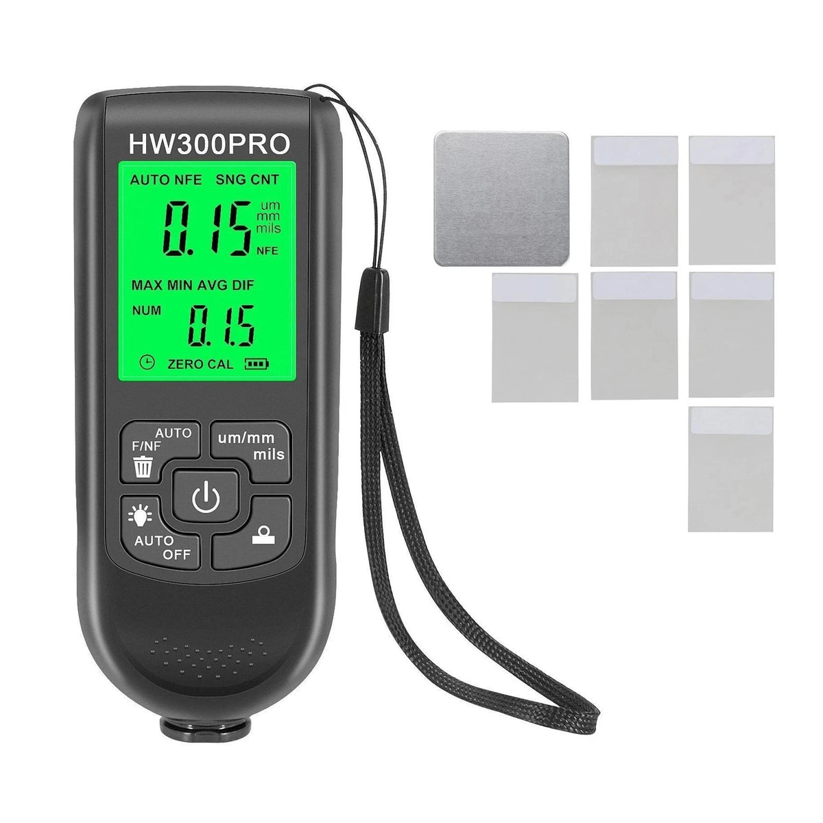Digital Coating Thickness Gauge for Automotive Paint (FE, NFE)