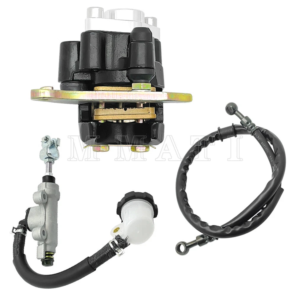 Rear Brake Master Cylinder & Caliper Hose for Honda Sportrax TRX400EX (1999–2004)