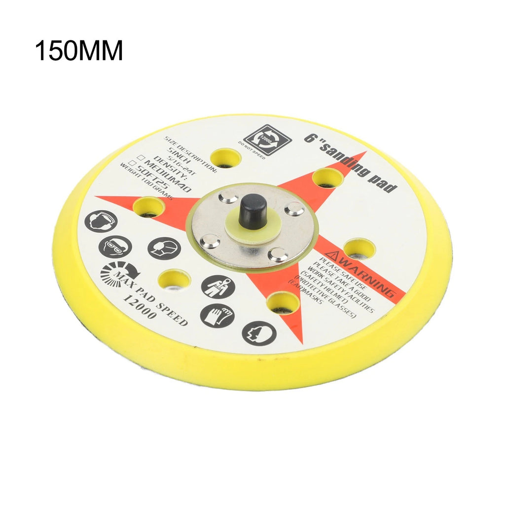 6" Sander Disc Sanding Buffing Polishing Backing Pad for Angle Grinder