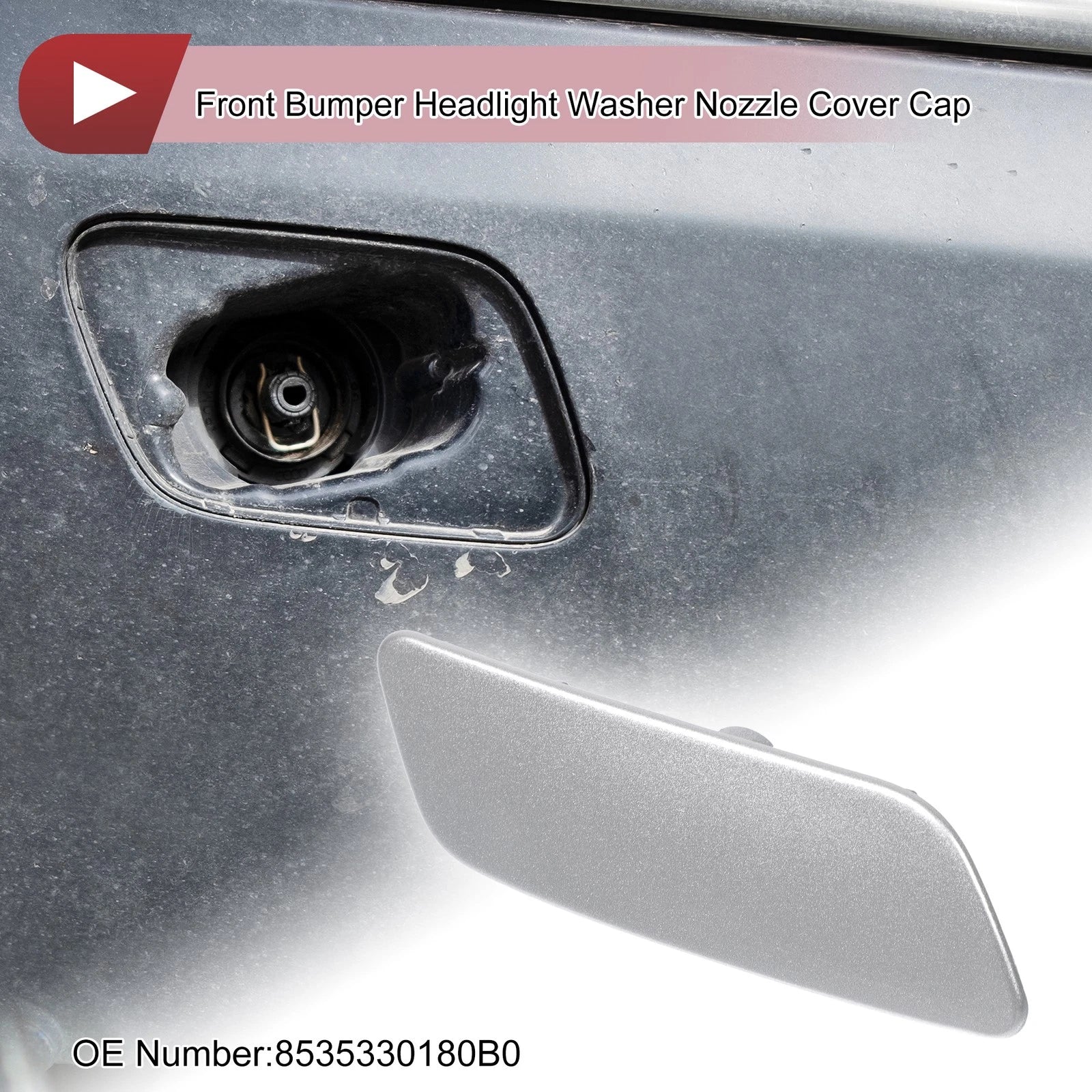 Front Right Windshield Washer Nozzle Cover Cap for Lexus GS200t (2016–2019)