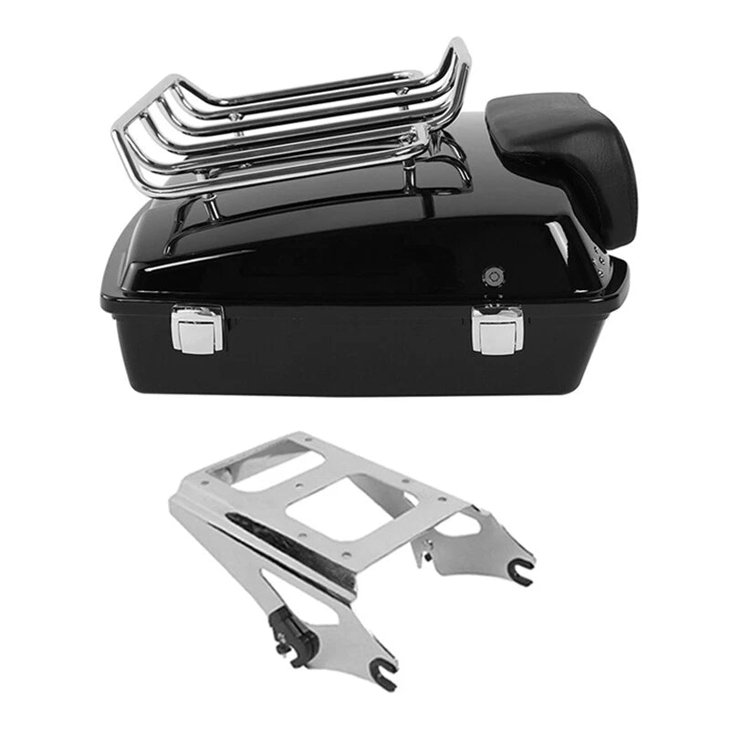 Razor Trunk Backrest Luggage Rack for Harley Touring (2009–2013)