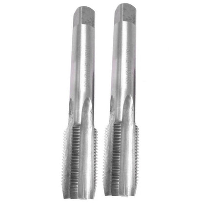 2Pcs Taps 18x1.5mm HSS Metric Taper for Automotive Applications
