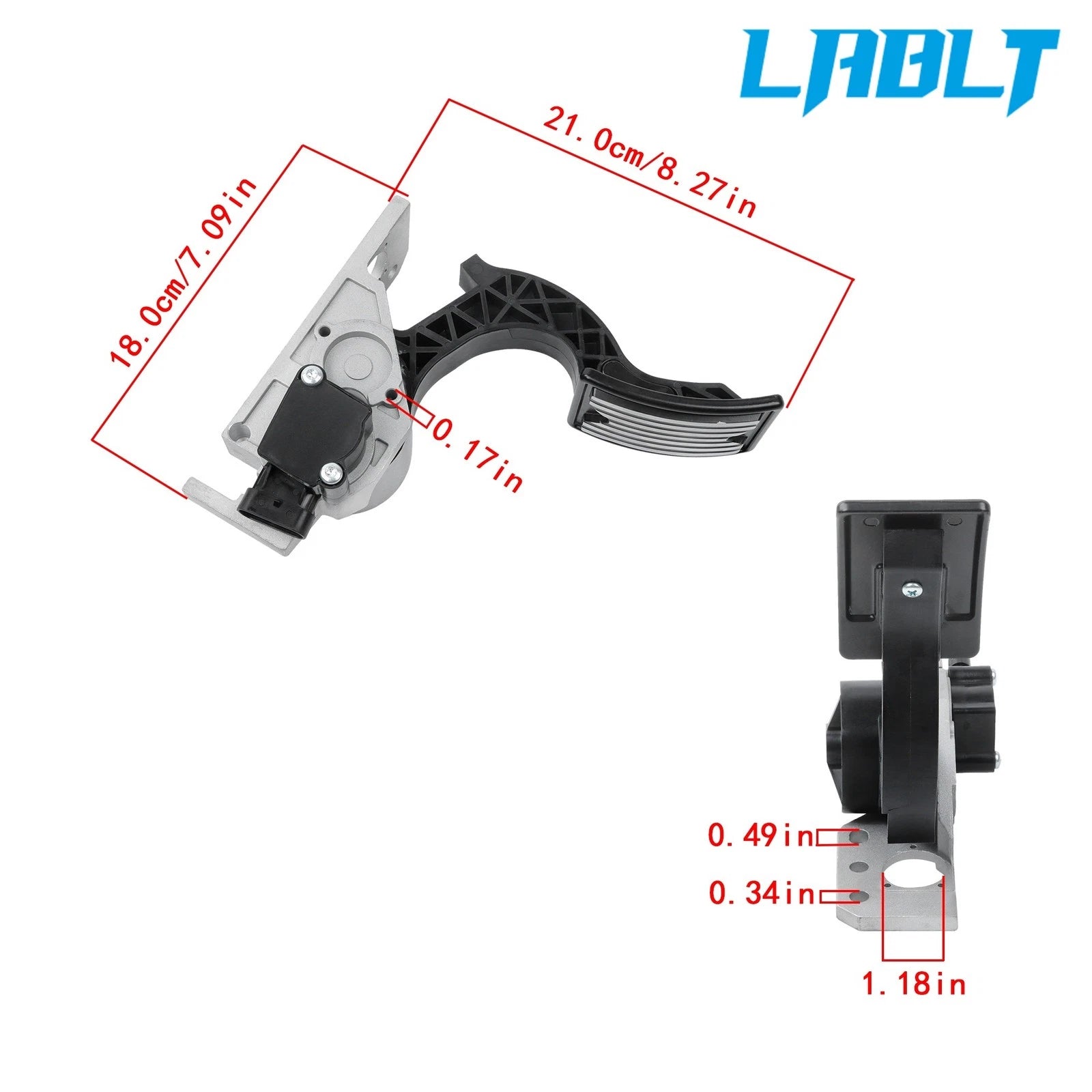 Accelerator Pedal Position Sensor for Mack MRU (LABLT 699-5501, 21915482, 82734051)
