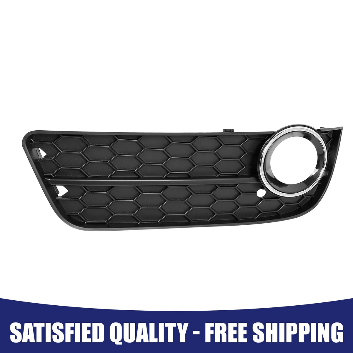 Front Bumper Left Fog Light Grille Cover Replacement for Audi Q7 (2010–2015)