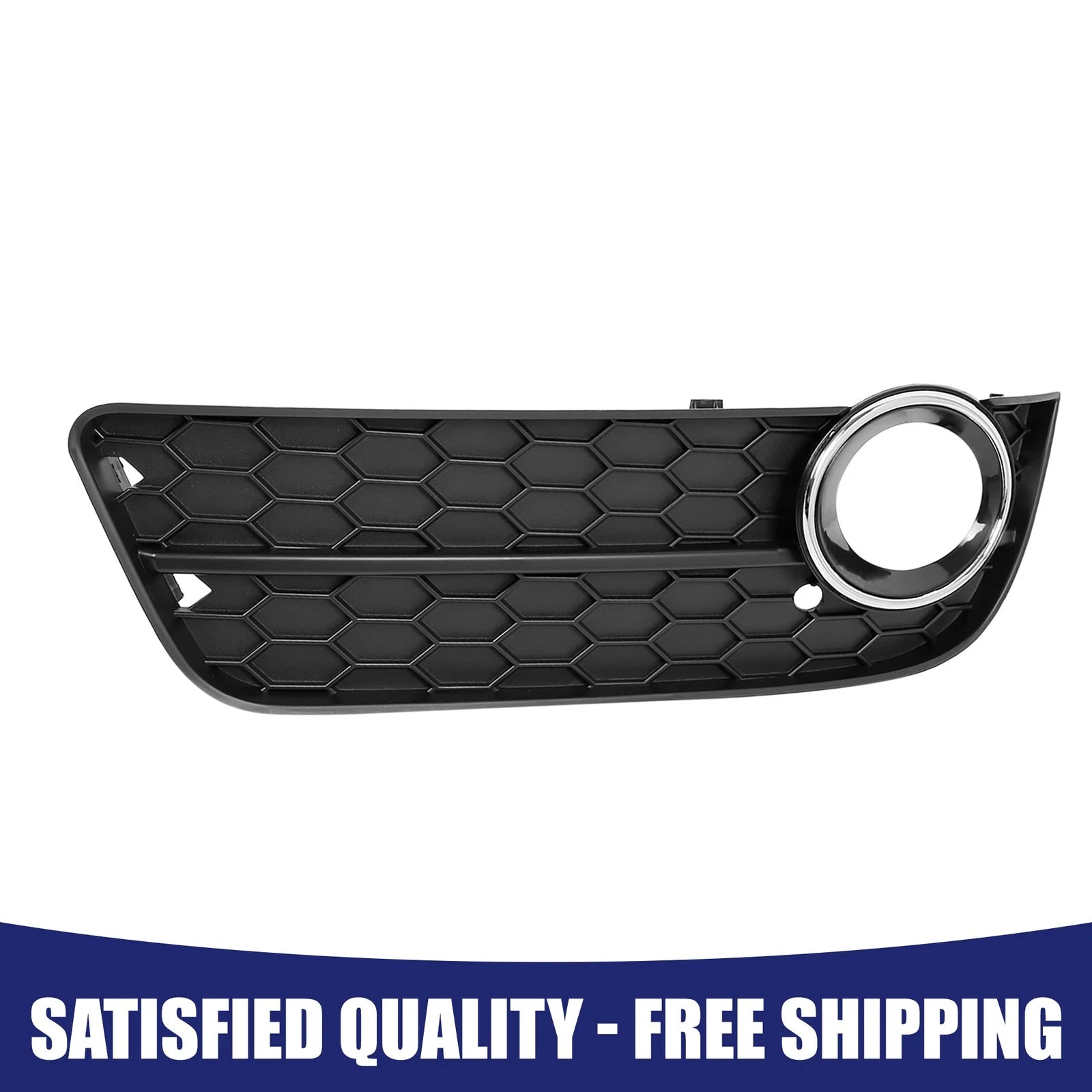 Front Bumper Left Fog Light Grille Cover Replacement for Audi Q7 (2010–2015)