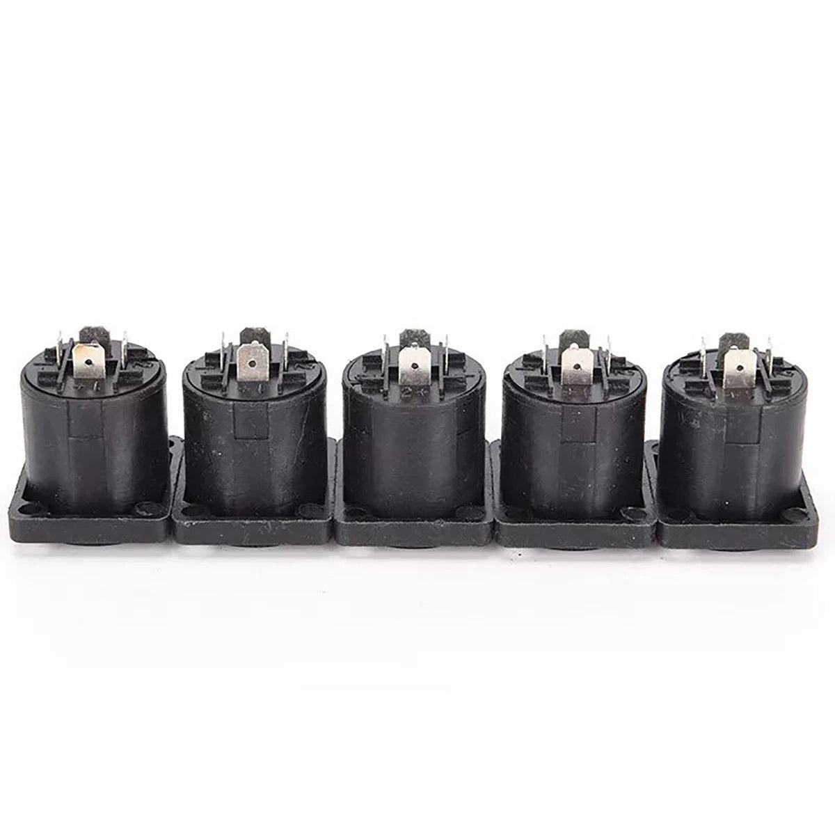 10x Speakon 4-Pin Female Jack Connector for Audio Cable Panel