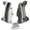 Chrome 4 Point Docking Hardware Kit for Harley Davidson Touring (2009–2013)