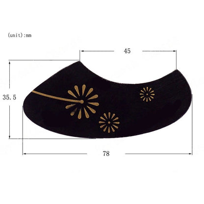 Set of 5 Butterfly Pattern Pickguards for Ukulele