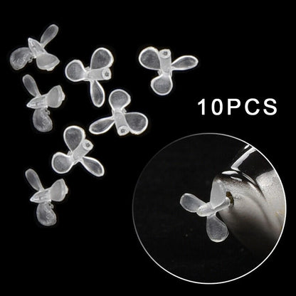 10X Soft Plastic Fishing Lure Propeller Wobblers Swimbait Accessory