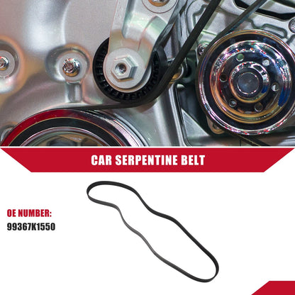 Serpentine Belt Replacement for Toyota Highlander Base (2008–2009) EPDM