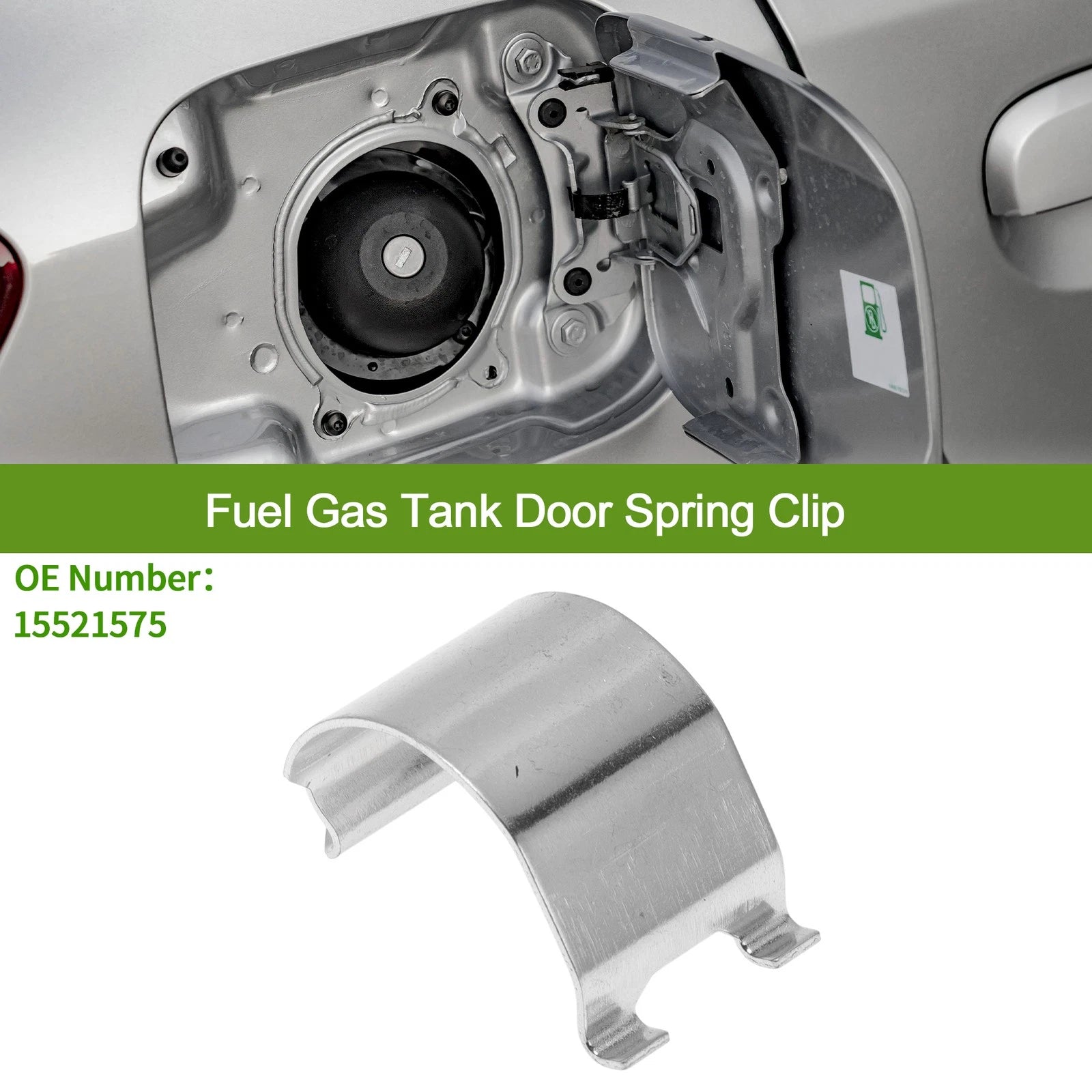 Fuel Gas Tank Door Spring Clip Replacement for Cadillac Escalade (2002–2006)