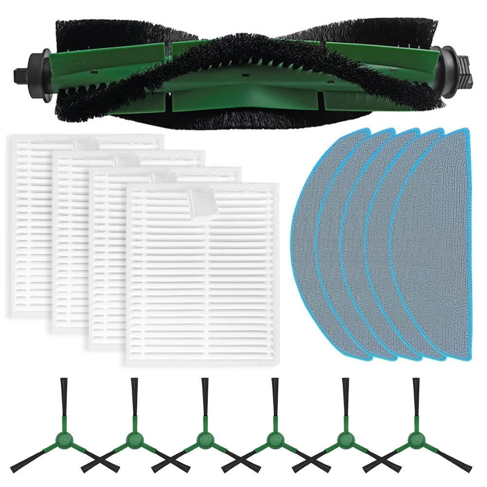 Replacement Main Brush Filter and Side Brush Set for Roomba (2002–2023)