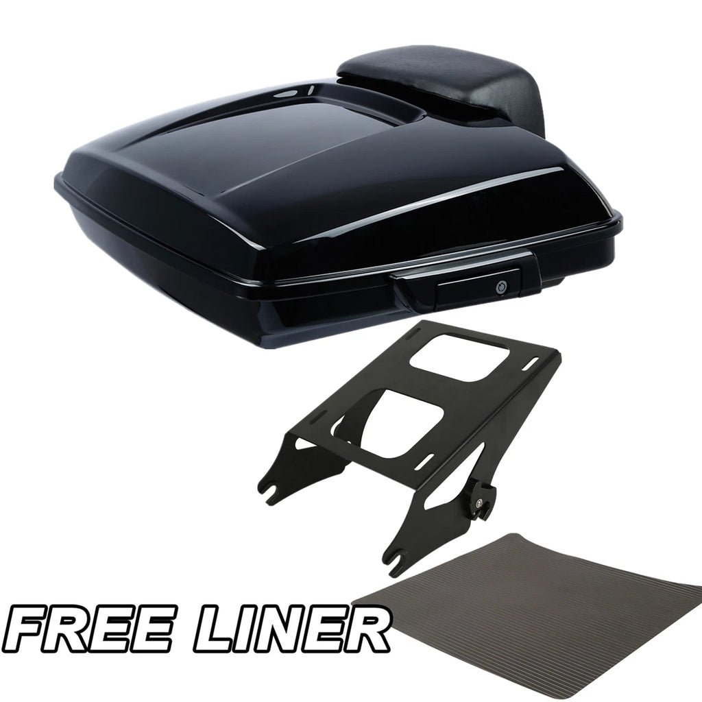 Trunk Pad Mount Rack for Harley Touring Street Road Glide (2014–2026)