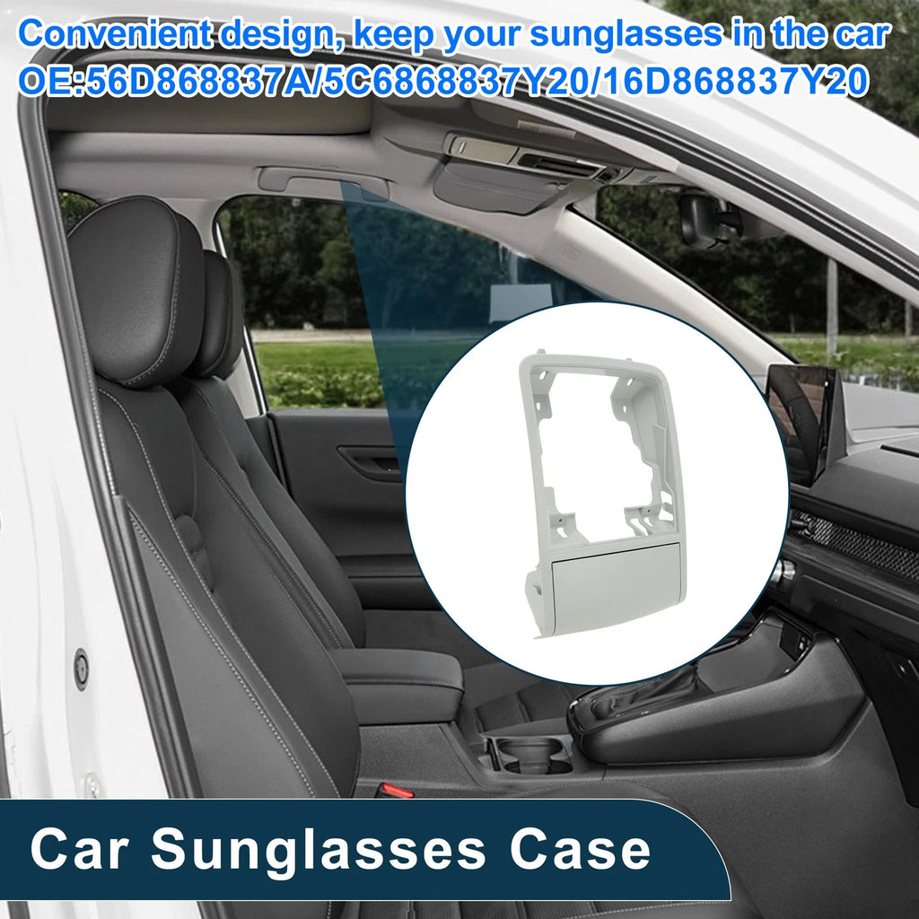 Car Sunglasses Case Organizer for Volkswagen Jetta Vento MK6 (2011–2014)