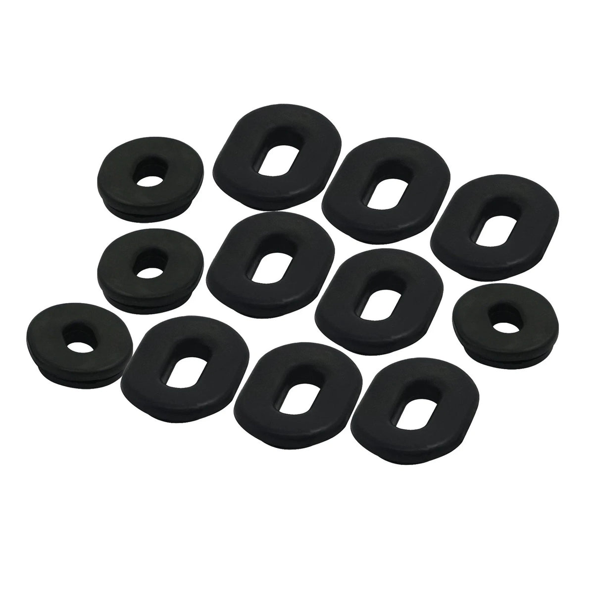 12 Pack Side Cover Frame Grommets for Honda CB350 CB450 CB500 XL