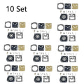 10x Carburetor Diaphragm Kit for Dolmar PS630 PS6400 PS7300 PS7900 RB-201
