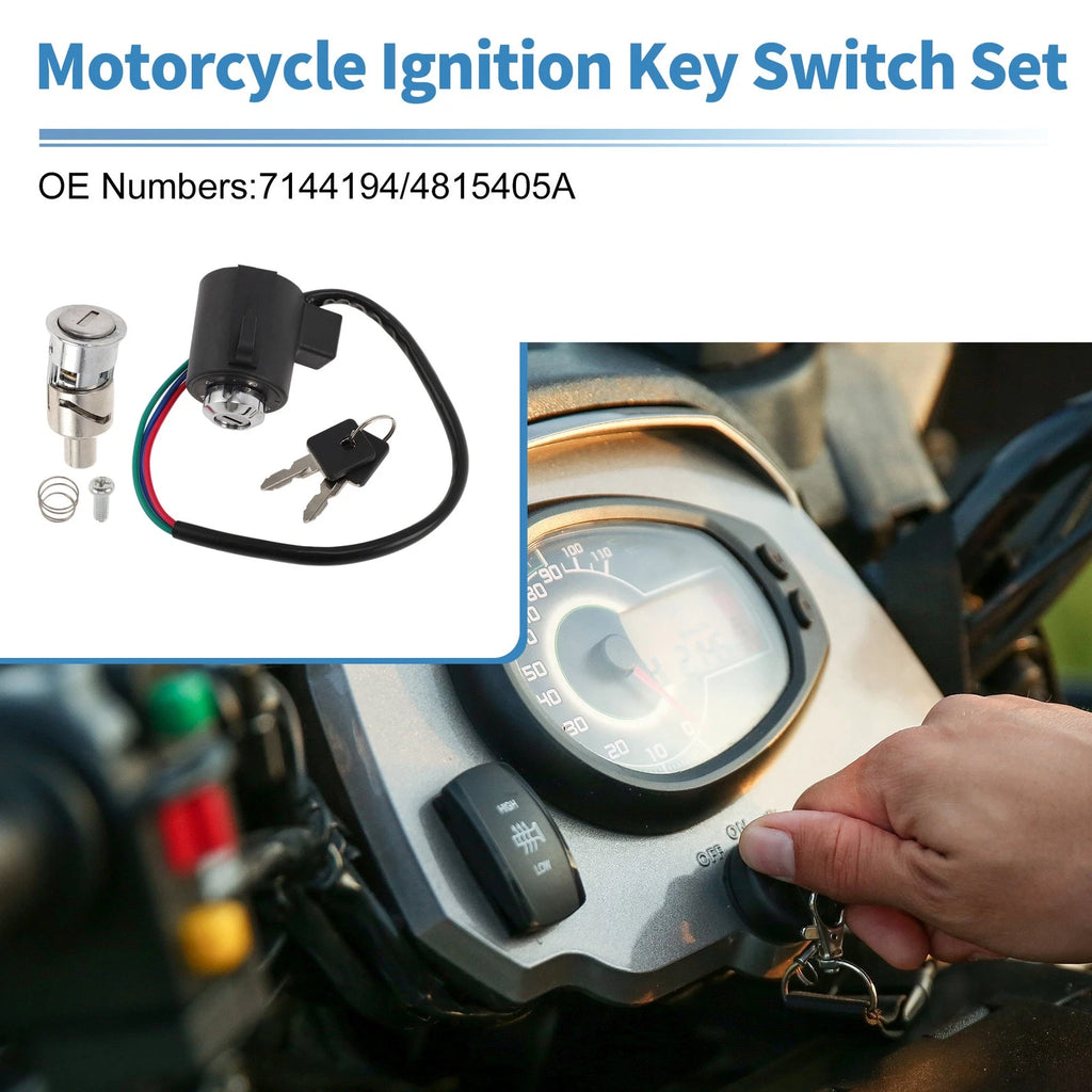 Ignition Key Switch No.7144194 for Harley-Davidson Forty Eight (2010–2017)