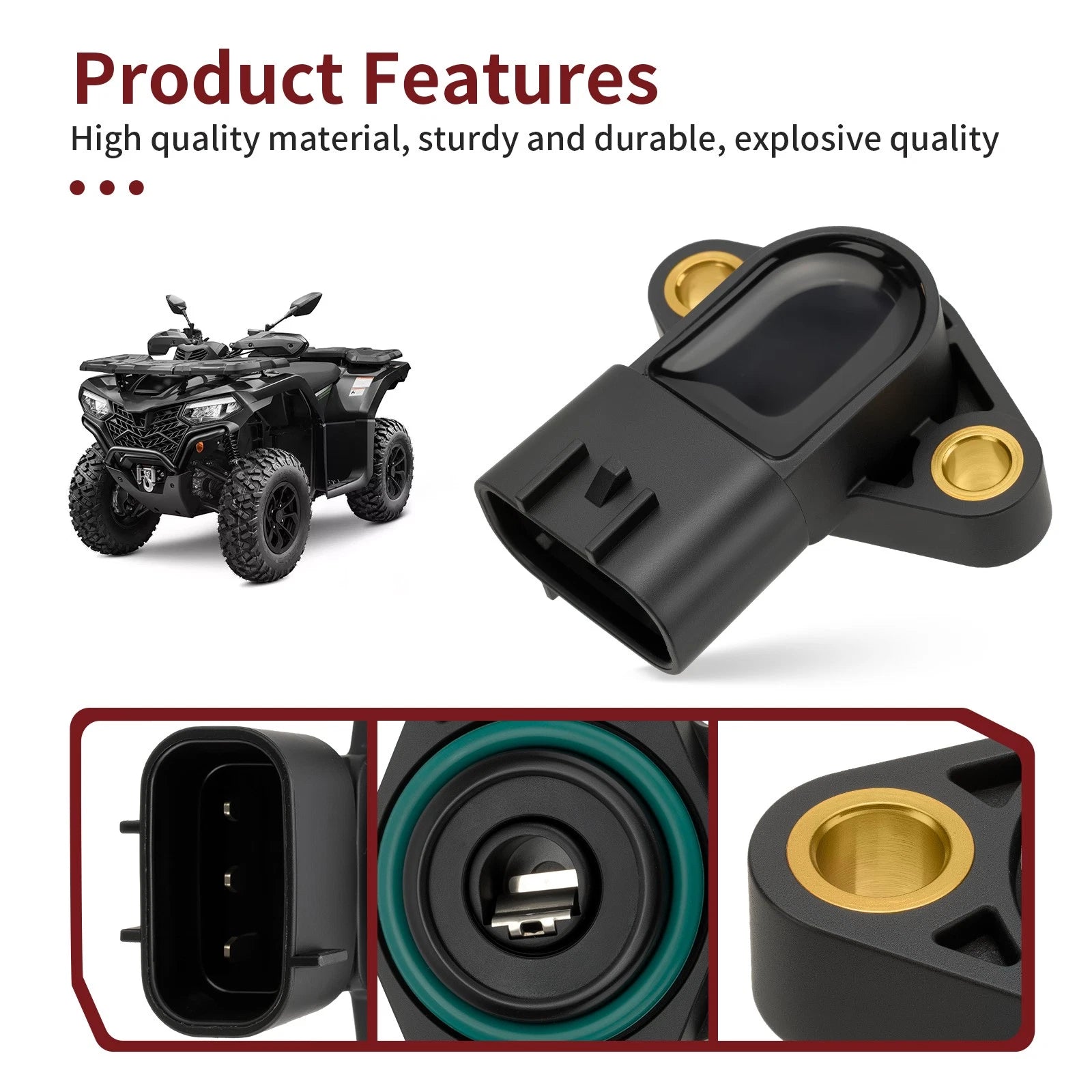 Shift Angle Sensor for Honda Foreman Rubicon 500 520 TRX (2015–2024) 38800-HR3-A21